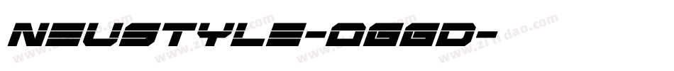 Neustyle-OGGd字体转换