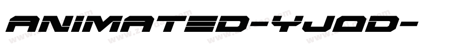 Animated-yJOd字体转换