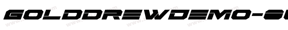 GolddrewDemo-0WDOd字体转换 GolddrewDemo-0WDOd字体转换