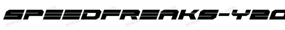 SpeedFreaks-y2Od字体转换