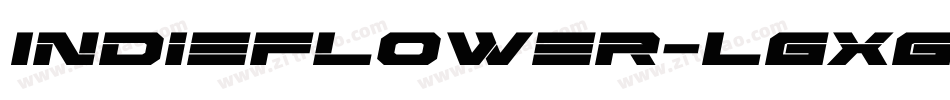 IndieFlower-LGxG字体转换
