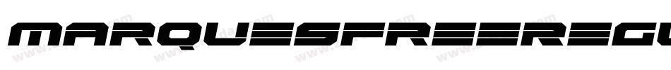 MarquesFreeRegular-PKGxg字体转换