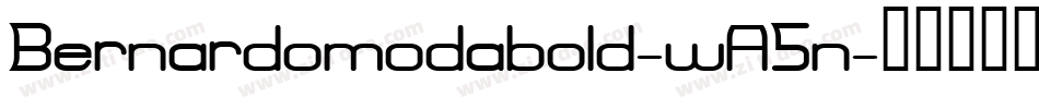 Bernardomodabold-wA5n字体转换