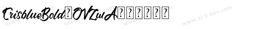 ErisblueBold-OVZwA字体转换