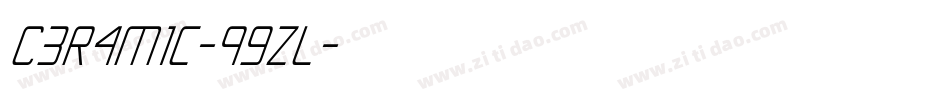 Ceramic-q9Zl字体转换