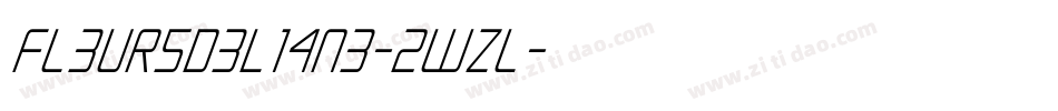FleursDeLiane-2wZl字体转换
