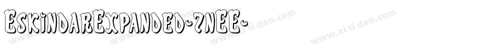 EskindarExpanded-7nEE字体转换