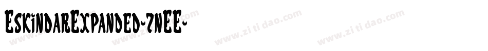 EskindarExpanded-7nEE字体转换