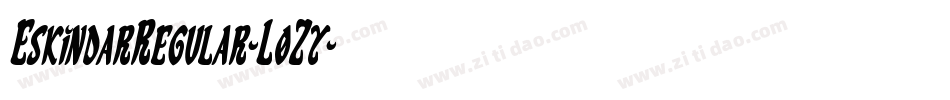EskindarRegular-L0Zy字体转换