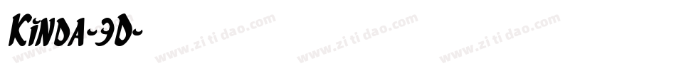 Kinda-3D字体转换