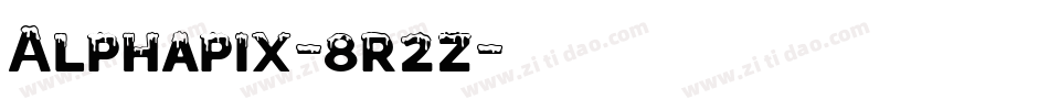 Alphapix-8r2z字体转换 Alphapix-8r2z字体转换