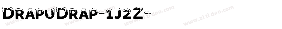 DrapuDrap-1j2Z字体转换