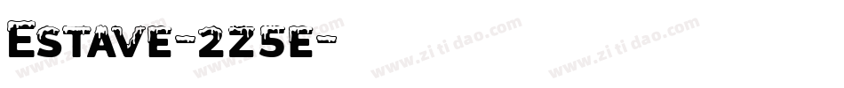 Estave-2z5e字体转换 Estave-2z5e字体转换