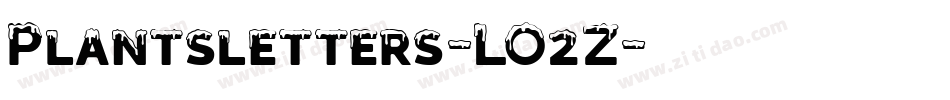 Plantsletters-LO2Z字体转换