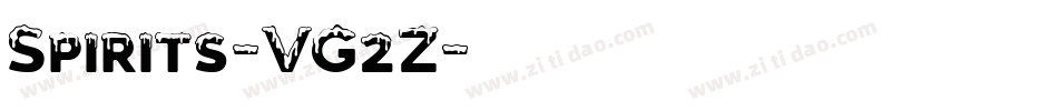 Spirits-VG2Z字体转换
