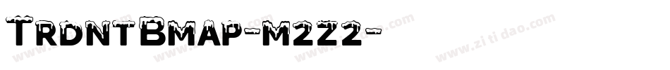 TrdntBmap-m2z2字体转换