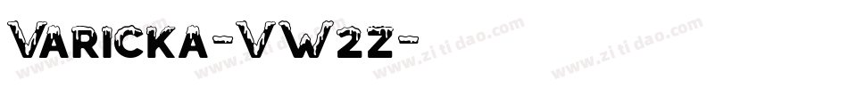 Varicka-VW2z字体转换 Varicka-VW2z字体转换
