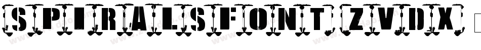 SpiralsFont-zVdX字体转换