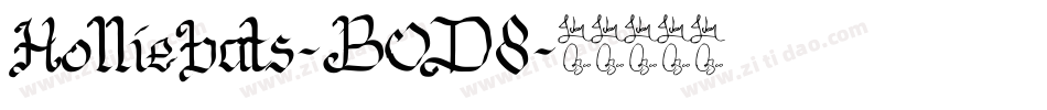 Holliebats-B0D8字体转换 Holliebats-B0D8字体转换