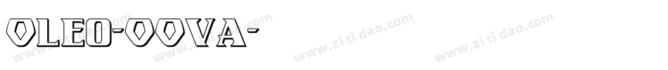 Oleo-OOvA字体转换