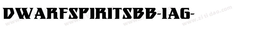 DwarfspiritsBb-1Ag字体转换