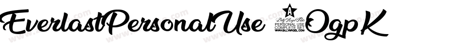 EverlastPersonalUse-2OgpK字体转换
