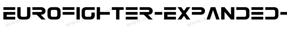 Eurofighter-Expanded-Expanded字体转换