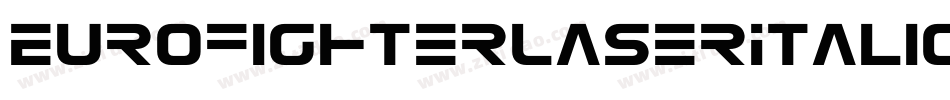 EurofighterLaserItalic-5ZGZ字体转换