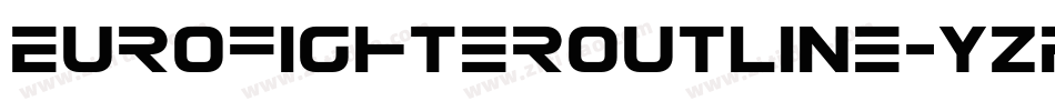 EurofighterOutline-yzRd字体转换