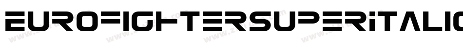 EurofighterSuperItalic-nzWV字体转换