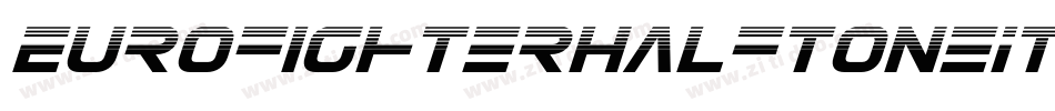 EurofighterHalftoneItalic-G2LP字体转换 EurofighterHalftoneItalic-G2LP字体转换
