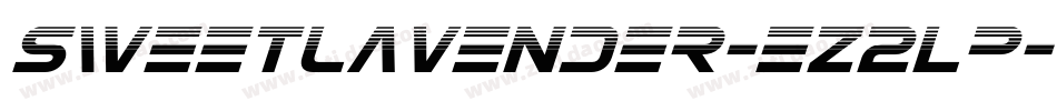 SweetLavender-eZ2lp字体转换