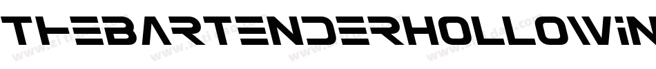 TheBartenderHollowInverse-ywLLq字体转换