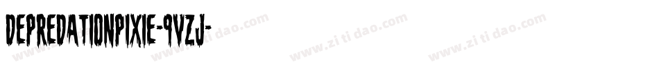 Depredationpixie-9Vzj字体转换