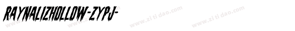 RaynalizHollow-ZYpJ字体转换