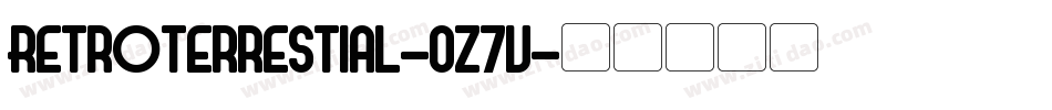 RetroTerrestial-0z7v字体转换