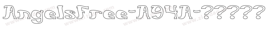 AngelsFree-A94A字体转换