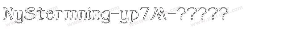 NyStormning-yp7M字体转换