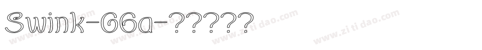 Swink-G6a字体转换