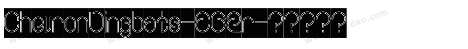 ChevronDingbats-EG2r字体转换