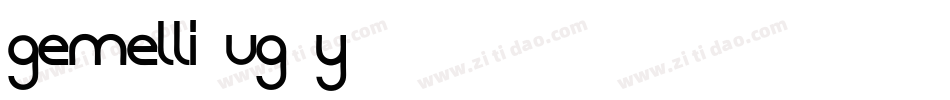 Gemelli-VG0y字体转换