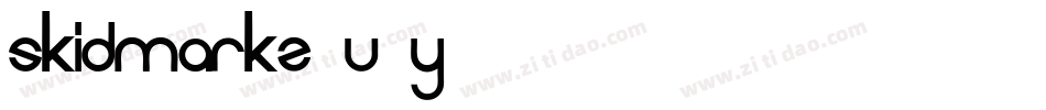 Skidmarkz-V0Y6字体转换 Skidmarkz-V0Y6字体转换