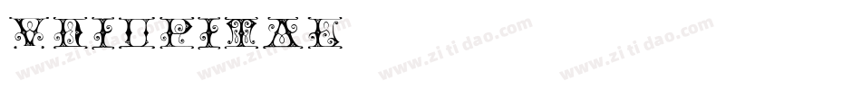 vniupital字体转换