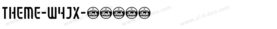 Theme-w4jx字体转换