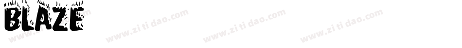 Blaze字体转换