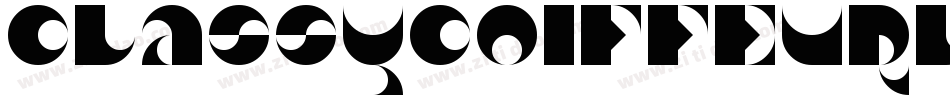 ClassyCoiffeurLight-KqRo字体转换