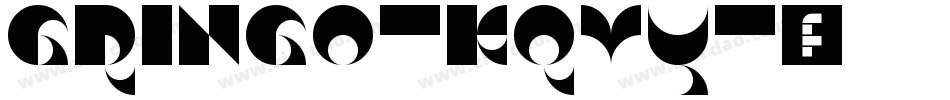 Gringo-KqVy字体转换