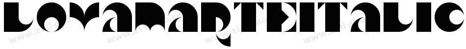 LovamarteItalic-PKqEr字体转换