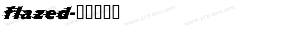 flazed字体转换