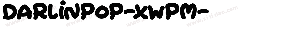 DarlinPop-xwpm字体转换